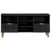 vidaXL TV Cabinet Black 100x33x46 cm Engineered Wood
