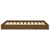 vidaXL Dog Bed Honey Brown 91.5x64x9 cm Solid Wood Pine