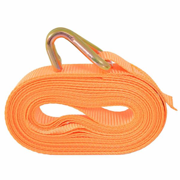 vidaXL Ratchet Tie Down Straps 4 pcs 0.4 Tonnes 6mx25mm Orange