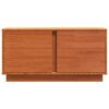 vidaXL TV Cabinet Wax Brown 80 x 35 x 40.5 cm Solid Pine Wood