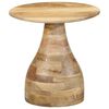 vidaXL Side Table &Oslash;40x40 cm Solid Wood Mango