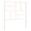 vidaXL Bed Frame without Mattress White 90x200 cm Solid Wood Pine