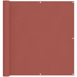 vidaXL Balcony Screen Terracotta 110 x 300 cm Oxford Fabric