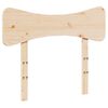 vidaXL Headboard 100 cm Solid Wood Pine