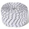 vidaXL Braided Rope Coil Boat Line Polyester 8 mm x 50 m
