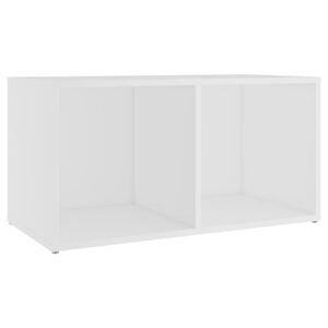 vidaXL TV Cabinet White 72x35x36.5 cm Engineered Wood