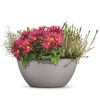 LECHUZA Planter CUBETO Stone 30 ALL-IN-ONE Stone Grey 13830