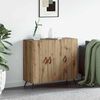 vidaXL Sideboard Artisan Oak 89.5 x 34 x 80 cm Engineered Wood