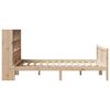 vidaXL Bookcase Bed without Mattress 120x200 cm Solid Wood Pine
