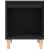 vidaXL Bedside Cabinets 2 pcs Black 40x35x50 cm
