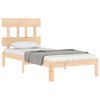 vidaXL Bed Frame without Mattress 90x200 cm Solid Wood Pine