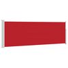 vidaXL Patio Retractable Side Awning 100x300 cm Red