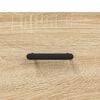 vidaXL Sideboard Sonoma Oak 69.5x34x90 cm Engineered Wood
