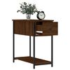 vidaXL Bedside Cabinets 2 pcs Brown Oak 30x60x60 cm Engineered Wood