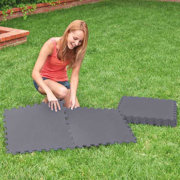 Intex Interlocking Padded Floor Protector 8 pcs 50x50x0.5 cm 1.9 m²