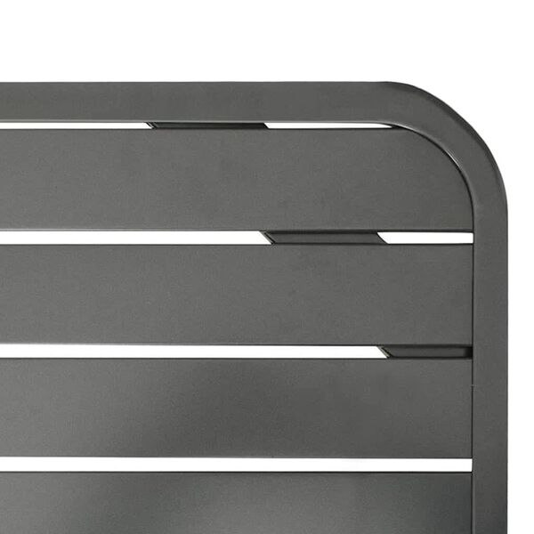 vidaXL Garden Table Dark Grey 180x83x72 cm Steel