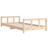 vidaXL Kids Bed Frame 90x190 cm Solid Wood Pine