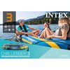 Intex Challenger 3 Set Inflatable Boat with Oars and Pump 68370NP