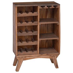 vidaXL Rack Brown 60 x 30 x 90 cm Solid Reclaim Wood