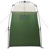 vidaXL Shower Tent Folding with Storage Green 160 x 160 x 227 cm Steel