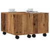 vidaXL Coffee Table Old Wood 60x60x38 cm Engineered Wood