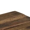 vidaXL Opium Coffee Table Reclaimed Wood and Steel 110x60x35 cm
