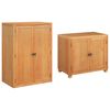 vidaXL Storage Furniture Set with Storage Brown Engineered wood