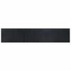 vidaXL Rug Rectangular Black 60x300 cm Bamboo
