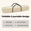 vidaXL Folding Party Tent with Sidewalls Cream 3x6 m