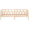 vidaXL Day Bed without Mattress Solid Wood Pine 90x200 cm