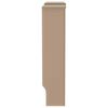vidaXL Radiator Cover 2 pcs Brown 205 x 20.5 x 81.5cm Engineered Wood