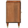 vidaXL Bathroom Cabinet 38x33x58 cm Solid Wood Mango