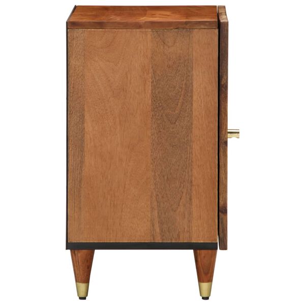 vidaXL Bathroom Cabinet 38x33x58 cm Solid Wood Mango