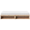 vidaXL Day Bed with Mattress 90x200 cm Solid Wood Pine