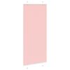 vidaXL Pleated Blind Pink 95x200 cm Fabric Width 94.4 cm Polyester