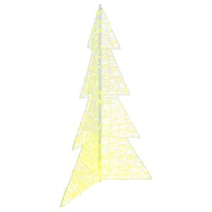 vidaXL Christmas Tree with 240 LEDs Warm White 180 cm Acrylic