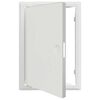 vidaXL Access Panel White 33.5 x 23 x 3 cm Steel