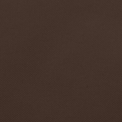 vidaXL Sunshade Sail Oxford Fabric Trapezium 3/5x4 m Brown