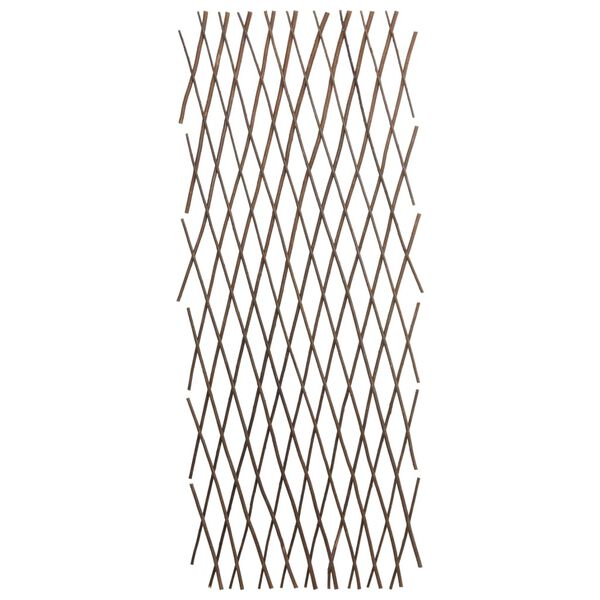 vidaXL Willow Trellis Fences 5 pcs 180x120 cm