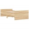 vidaXL Bed Frame with Drawers without Mattress Sonoma Oak 100x200 cm