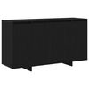 vidaXL Sideboard Black Oak 135 x 41 x 75 cm Engineered Wood