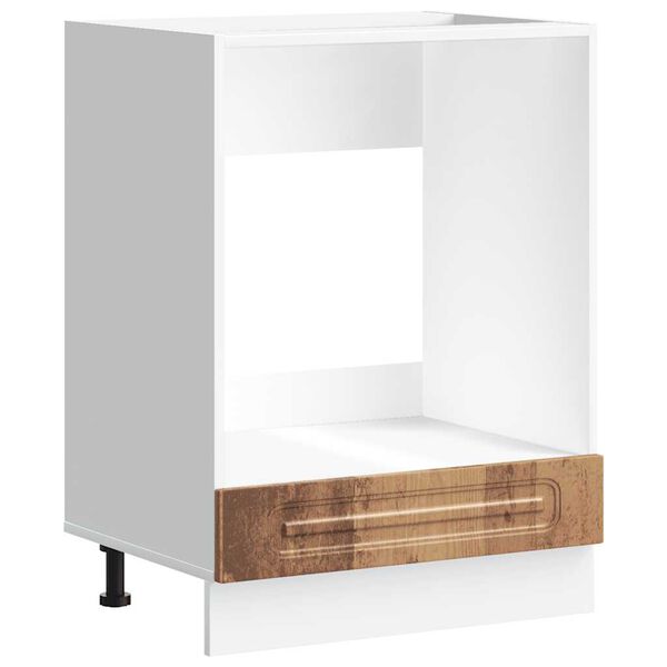 vidaXL Oven Cabinet Kalmar Old Wood Engineered Wood