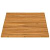 vidaXL Bath Mat Plain Brown 60 x 40 cm Wood