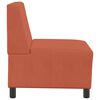 vidaXL Modular Sofa Unit Armless Orange 55 x 74 x 82 cm