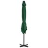 vidaXL Garden Parasol with Portable Base Green