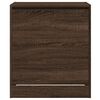 vidaXL Shoe Cabinet Brown Oak 60x42x69 cm Engineered Wood