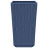 vidaXL Garden Planters 2 pcs Blue Grey 32.5x32.5x57 cm PP