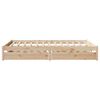 vidaXL Bed Frame without Mattress 140x190 cm Solid Wood Pine