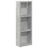 vidaXL Bathroom Wall Cabinet Concrete Grey 20 x 10 x 60.5 cm