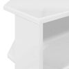 vidaXL Corner TV Cabinet High gloss White 102x40.5x45cm